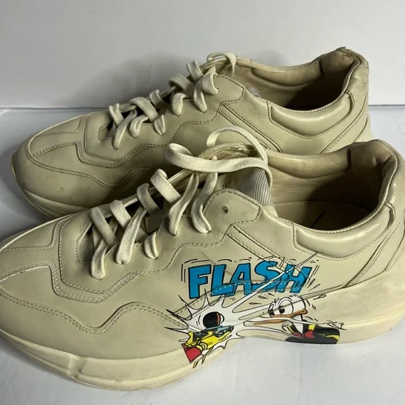 Gucci Disney  Leather Sneakers - Picture 16 of 16